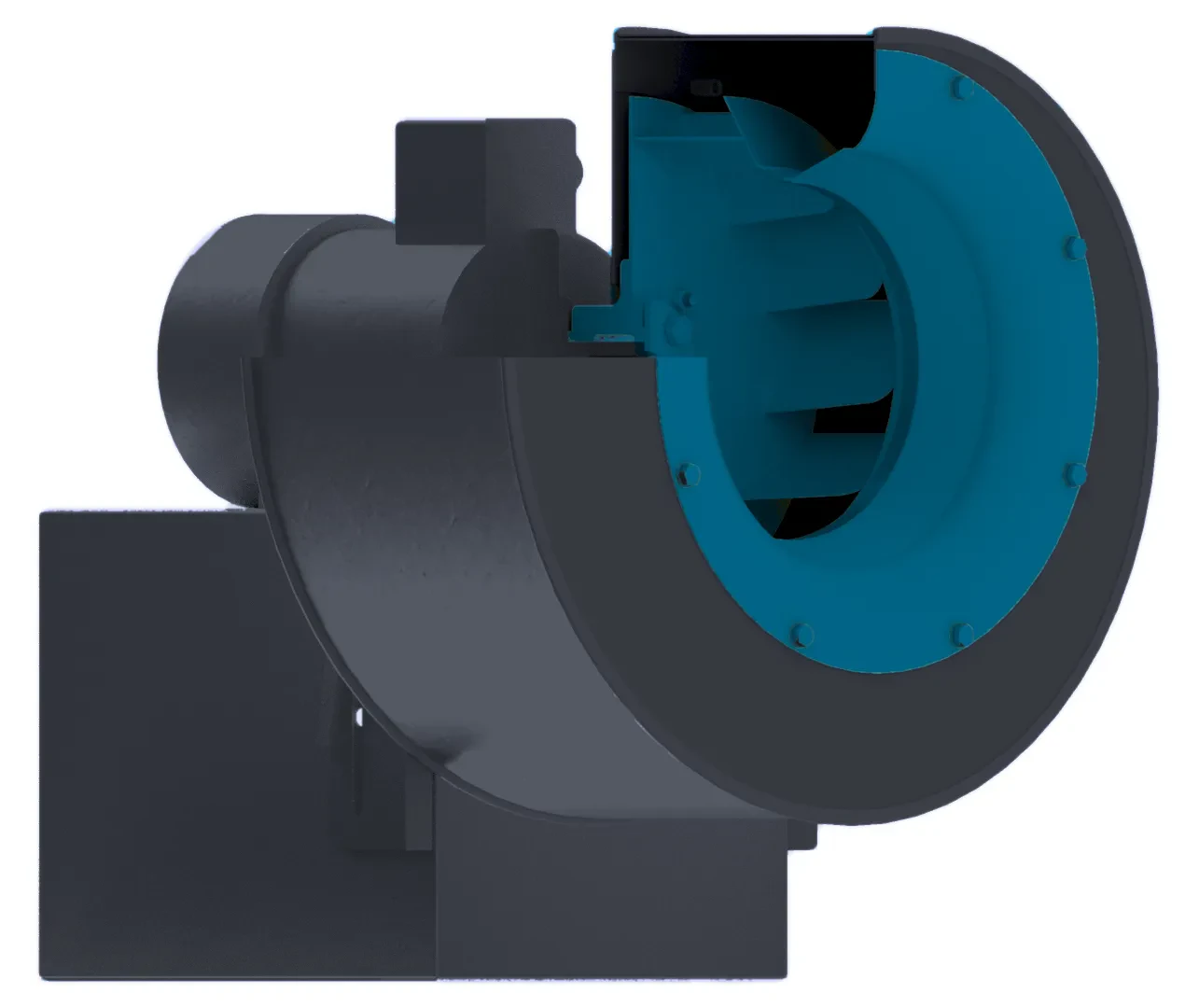 Вентилятори радіальні низького тиску ВЦ 4-75 (ВЦ 4-70)