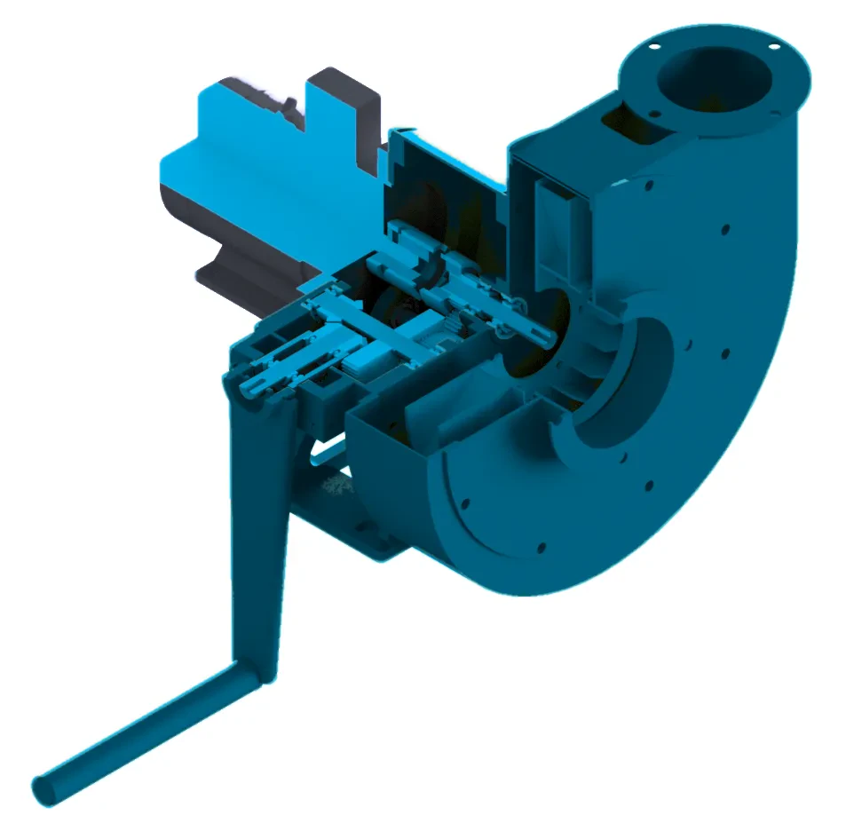 Електроручні вентилятори для бомбосховищ ЕРВ